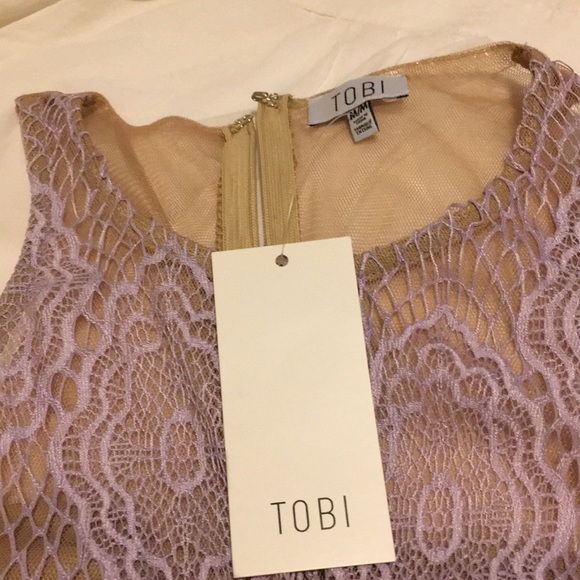 Eyelash lace bodycon dress - Picture 4 of 6